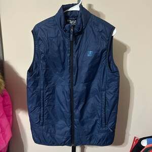 Huk Men's Waypoint Insulated Full Zip Performance Vest Grey#295